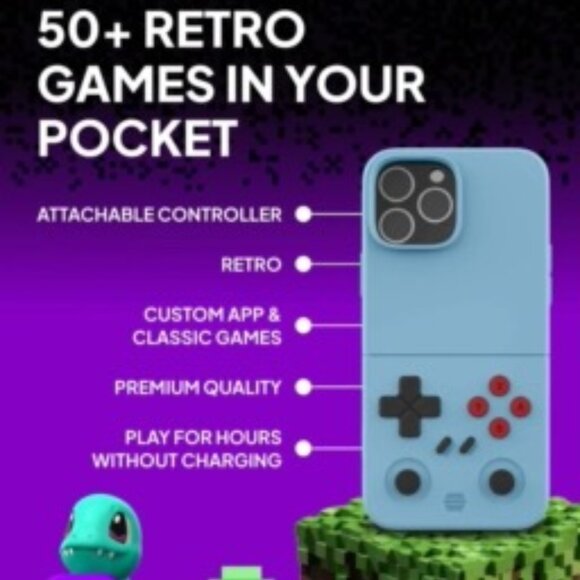 SOOLRA-The World’s First Gaming Console Case for iPhone 12-15 (Pink) - Picture 4 of 11